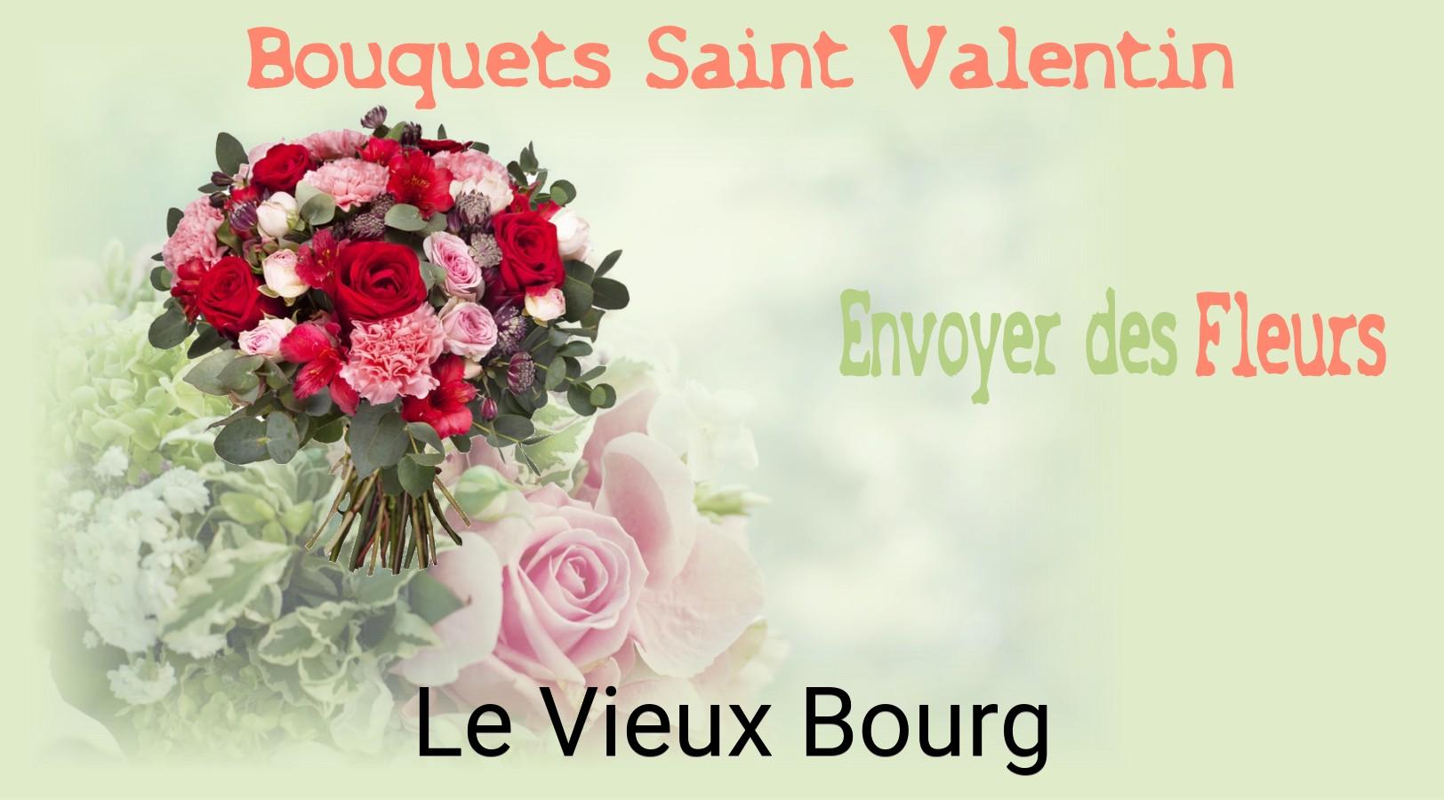 Roses de Saint-Valentin livrées à Le Vieux-Bourg